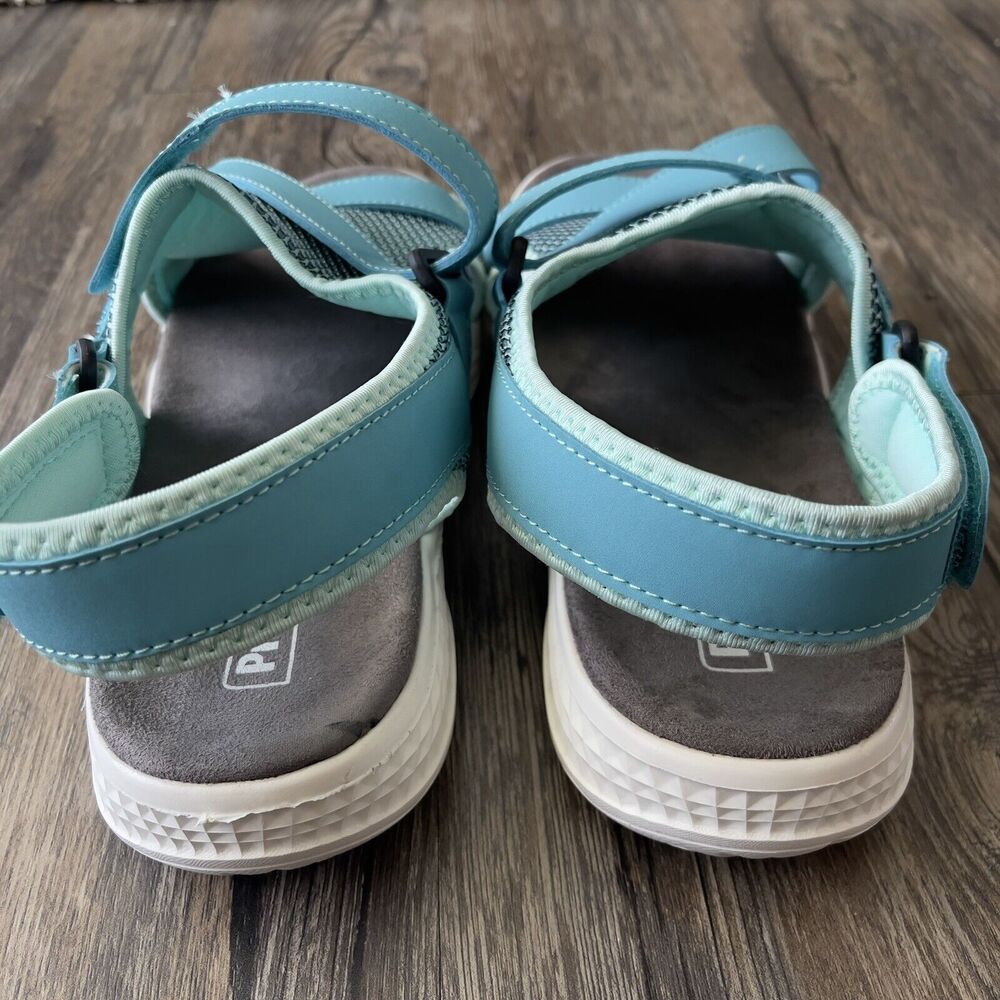 Propet Travelactiv Sport Sandal WST013P Teal Women Size 10 4E New No tags. - Picture 9 of 10